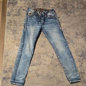 Rock Revival Light Blue Denim Jeans